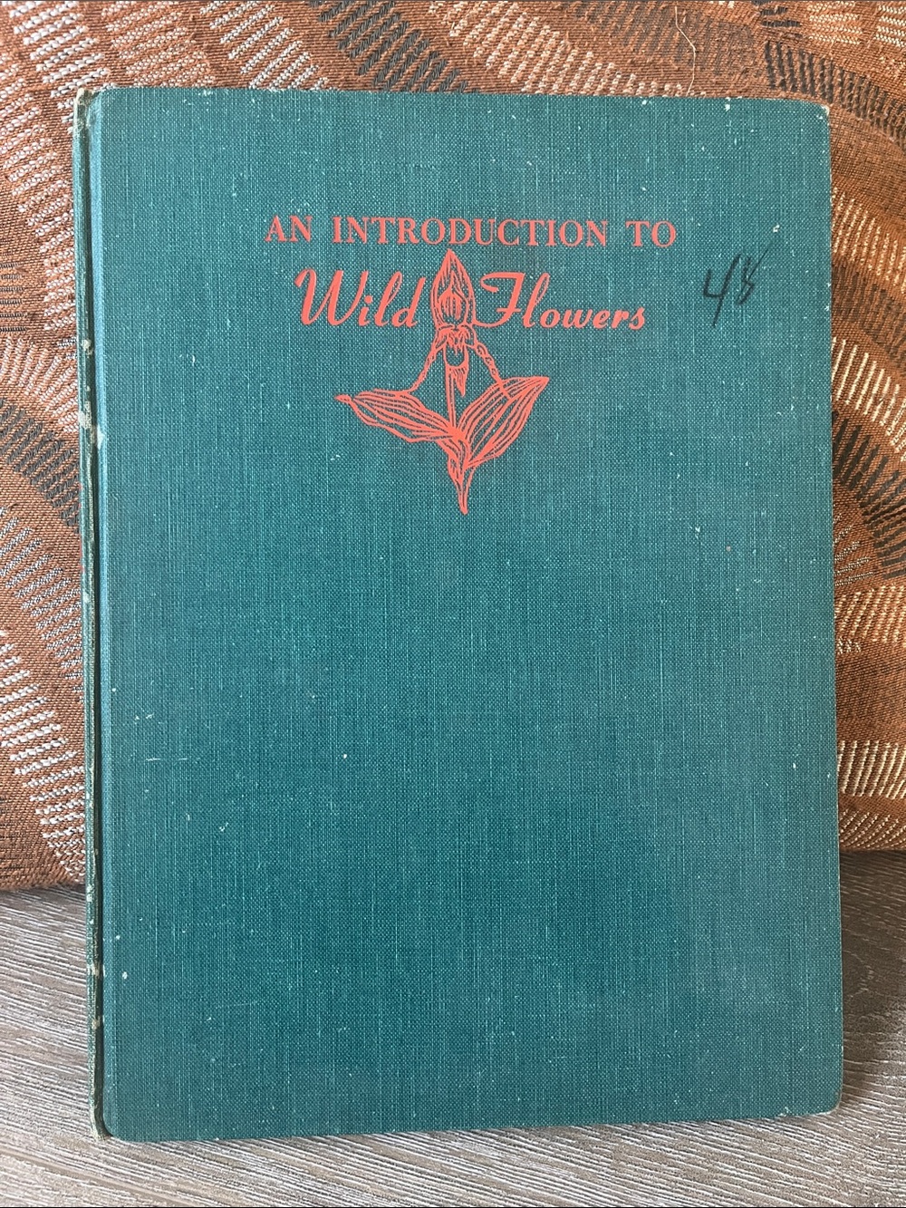 An Introduction to Wild Flowers - Teal Hardcover Book by John Kieran